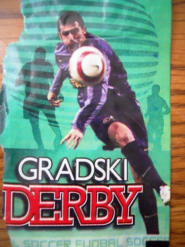Adesivo gradski derby serbia - derby,