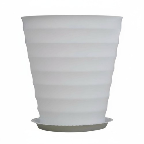 Vaso moderno grande resina - in,