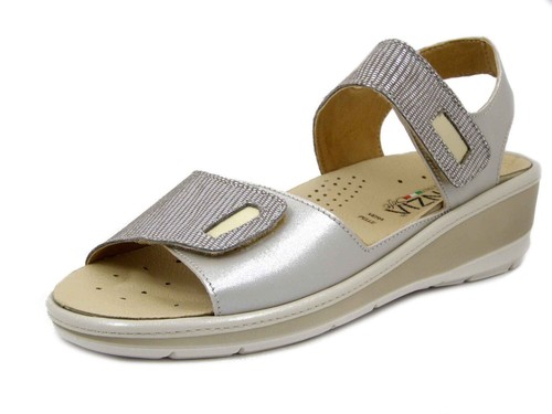 Sandali donna beige con - beige, strap