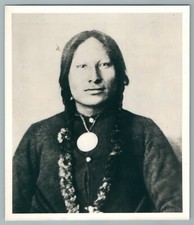 1955 RAIN IN THE FACE LAKOTA INDIEN AMERIQUE AMERICAN NATIVE PHOTO VINTAGE PRESS