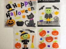 Halloween Window Gel Clings 4