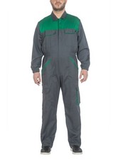 TUTA DA LAVORO UOMO / DONNA MULTITASCHE GRIGIO/VERDE - C.B.F BALDUCCI GROUP