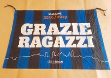 Bandiera calcio ATALANTA ( 2018/19 ) Grazie Ragazzi 70x50 cm circa 