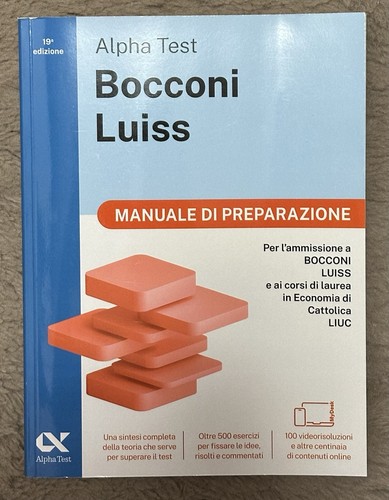 Alpha test bocconi luiss - test,