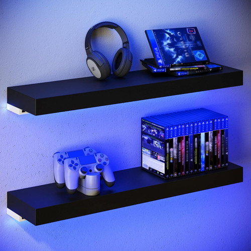 Scaffali galleggianti led con - galleggianti,