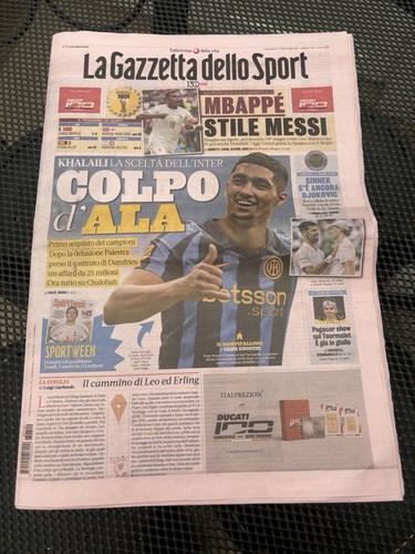 Giornale calcio usa 10 - giornale,