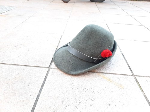 Cappello alpino truppa con - alpino,