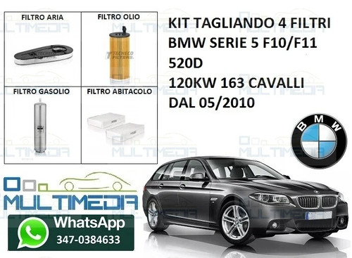Kit tagliando filtri bmw - kit,