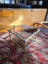 Tavolino vintage in ottone