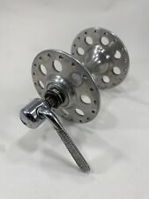 Mozzo anteriore Campagnolo 36 fori flangia alta 36h quadrante telefono sgancio rapido vintage