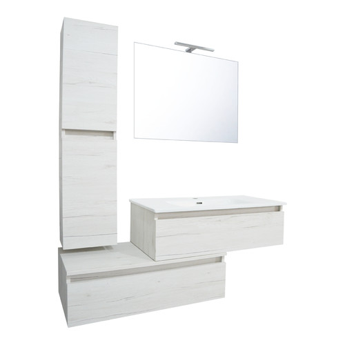 Mobile bagno moderno sospeso - mobile,