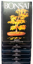 Raccolta Rivista Bonsai & News N. 31-32-33-34-35 Crespi Editore 1994-95 