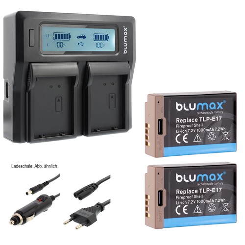 Batteria caricatore per - 2x,