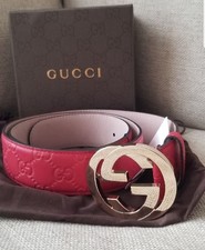 Autentica cintura gucci rossa - autentica,