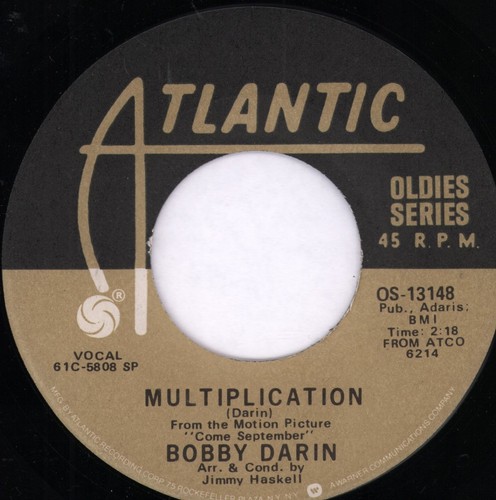 Bobby darin moltiplicazione - moltiplicazione, /