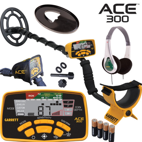Garrett ace 300 - 300, detector
