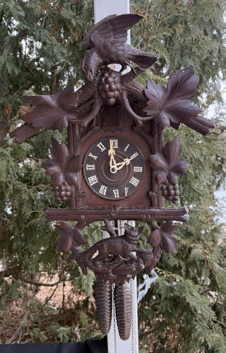 Antico orologio parete a - orologio,