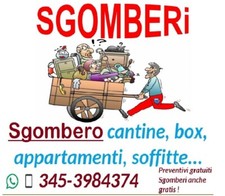 GARLENDA - SGOMBERO APPARTAMENTI - CANTINE - SOFFITTE - GARAGE ----