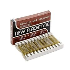 FIALE NEW PLACENTYNE CAPELLI ANTICADUTA ALLA PLACENTA 12 FIALE RISTRUTTURANTE