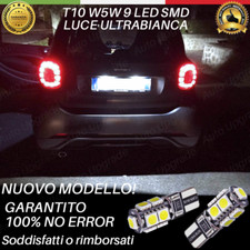 COPPIA LUCI TARGA 9 LED PER