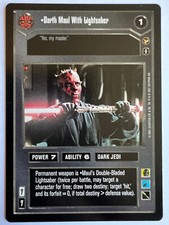 Swccg darth maul con - darth, spada