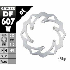 Disco Freno Posteriore GALFER