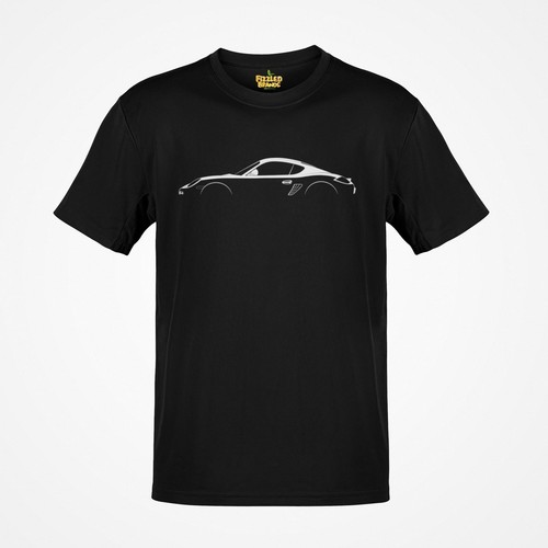 Porsche cayman 987 - cayman, silhouette