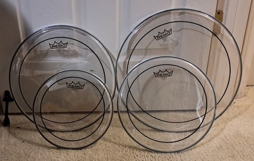 Remo clear pinstripe drumhead - remo,