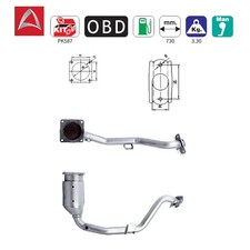 Catalizzatore per CITROEN C4