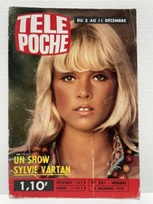 Revue TELE POCHE Sylvie Vartan
