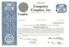 Computer Complex, Inc. - 1972