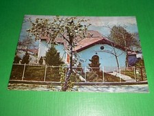 Cartolina Pornassio ( Imperia ) - Albergo Case Rosse - Ultima neve 1983.