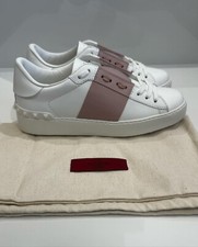 Scarpe da ginnastica Valentino Garavani Rockstud aperte in pelle taglia UK 3 nuove ORIGINALI #936
