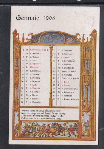 Cartolina augurale per case - cartolina, le