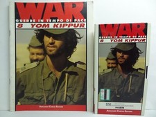 WAR NR. 8 GUERRE IN TEMPO DI PACE : YOM KIPPURRIVISTA+VIDEOCASSETTA VHS (NO DVD)