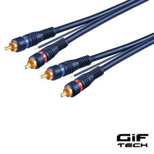 CAVO 2 RCA PHONO MASCHIO