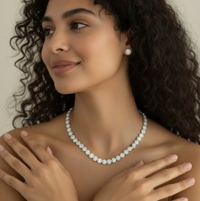 Collana Tennis Stile Angelic