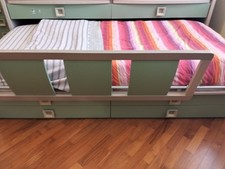 letto singolo con letto
