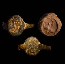 RARO Sigillo Romano Dispositivo Aquila Legionaria Imperiale, 100AD - 200AD Antichità