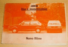 Libretto Uso Manutenzione FIAT
