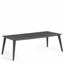 Tavolo da giardino allungabile in resina tavolo in GRAPHITE allungabile esterno