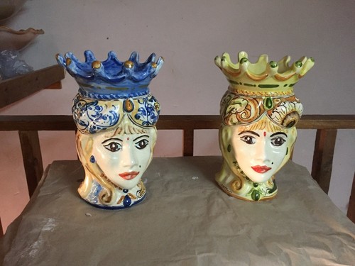 Teste moro ceramica di - moro, in