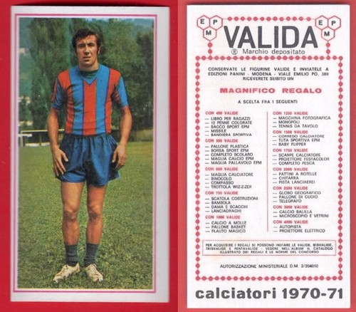 Figurina calciatori panini - figurina,