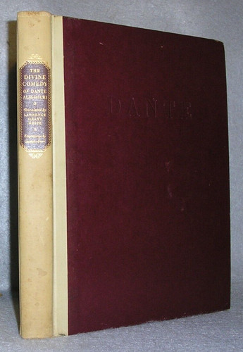 Antique dante book the divine - book,