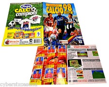 ALBUM figurine Calciatori CALCIO 98 merlin  ( + 322 / 576 ) fo 