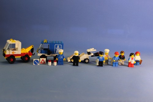 Lego shell tow truck - shell,