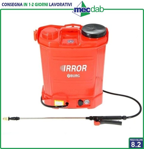 Pompa zaino con batteria - a,