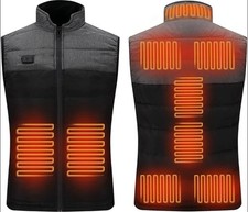 ✅ Gilet Riscaldato Uomo Flamevest, Giubbotto Termico Riscaldato Donna