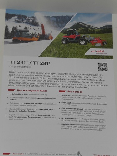 Aebi 241 tt 281 brochure - tt,