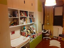 CAMERETTA BAMBINA IKEA con ARMADIO PONTE (lungh.300; prof.50; h260) + letto 
